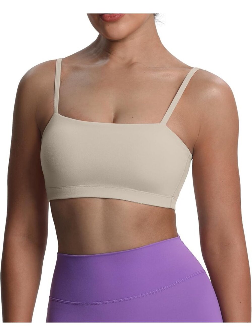 Stylish Women's Bandeau Sports Bra - Comfortable, Supportive, Perfect for